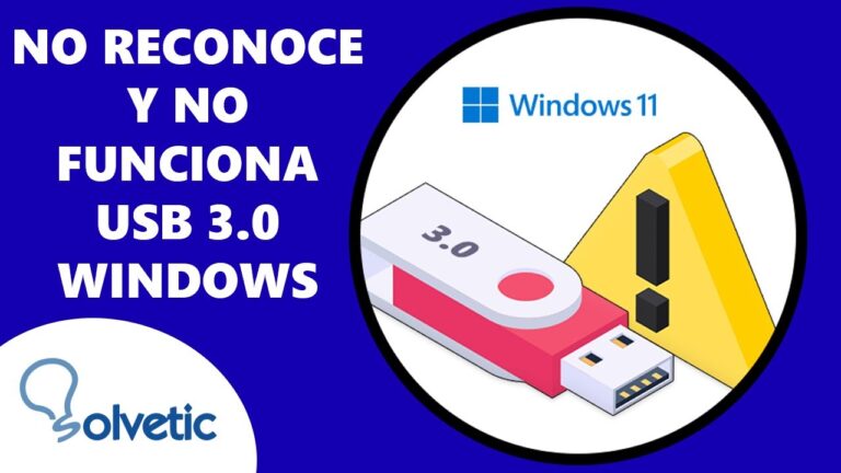 Cómo solucionar problemas de usb 3
