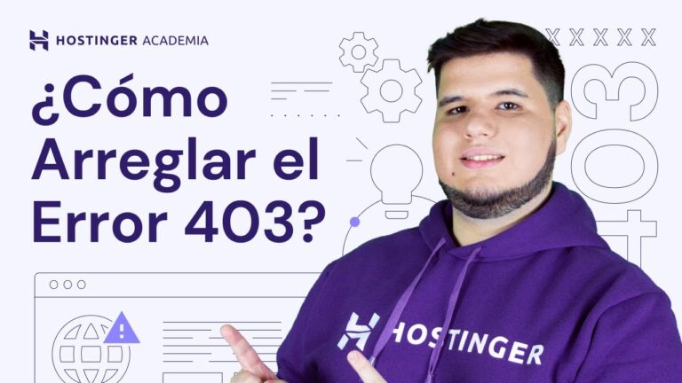Cómo solucionar el problema 403 forbidden