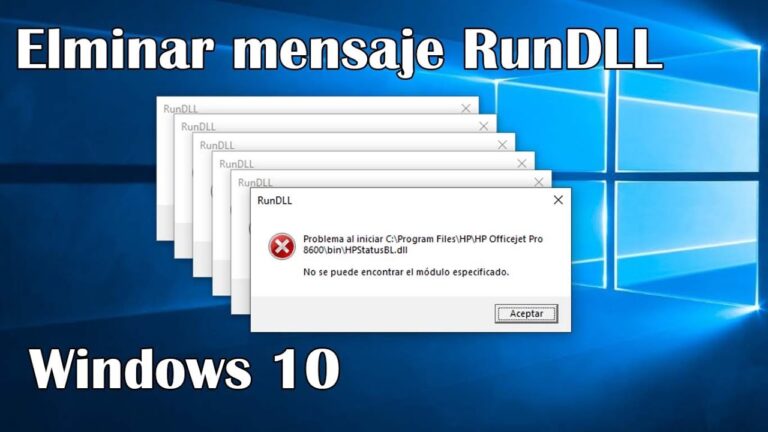 Cómo solucionar problema hpstatusbl.Dll